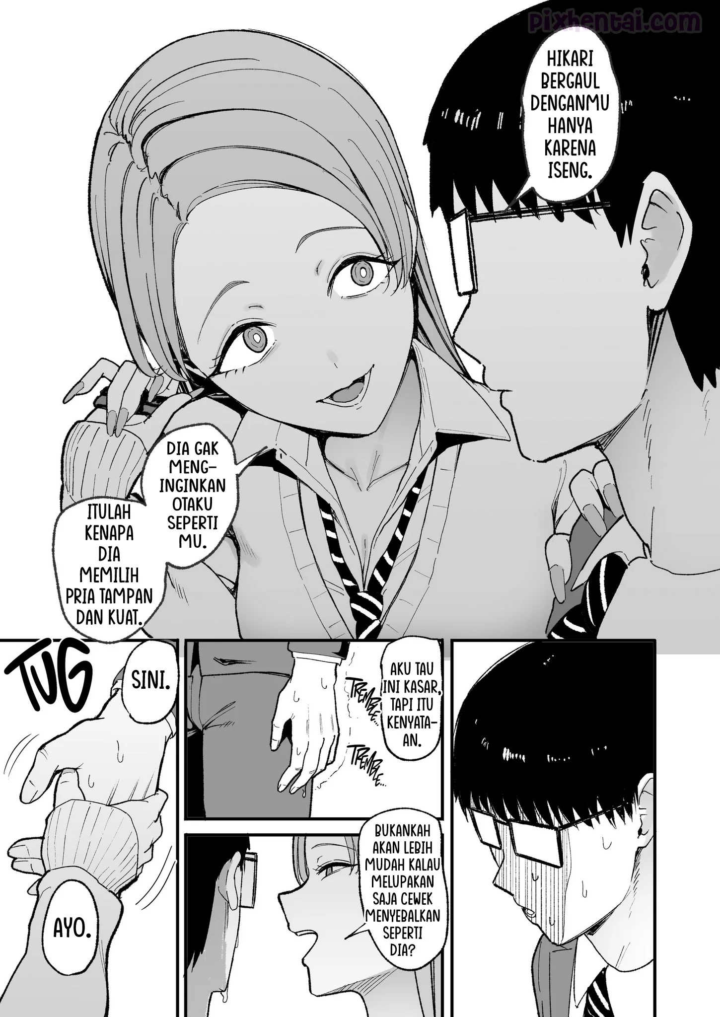 Komik hentai xxx manga sex bokep The Gyaru I Hang Out with Lets Me Use Her Pussy 5 page 23